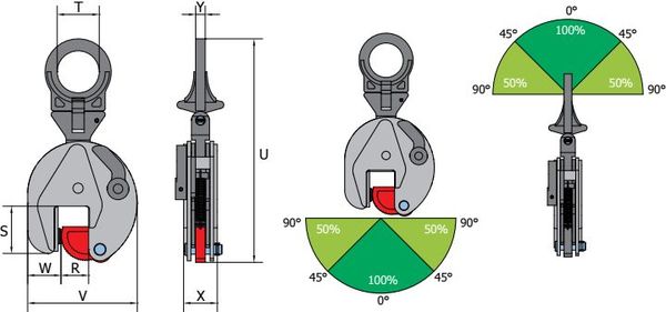 pewag peCLAMP VCW-R / VCEW-R / VUW-R / VEUW-R