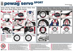 pewag Servo Sport Schneeketten Pkw 7mm Paar RSS79 für mehrere Reifengrößen 