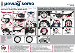 Pewag Servo 9 RS9 79 Schneeketten Reifen 225/55 R19 Servo-9 Art.Nr 02944 