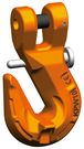 KPSW Clevis grab hook with safety catch